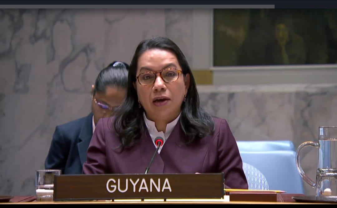 Her Excellency Carolyn Rodrigues-Birkett, Permanent Representative of Guyana to the UN 