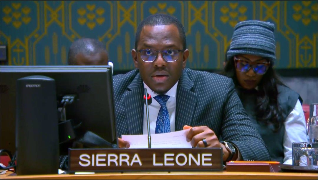 H.E. Ambassador Michael Kanu, PR of Sierra Leone