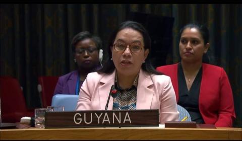 Her Excellency Carolyn Rodrigues-Birkett, Permanent Representative of Guyana to the UN 