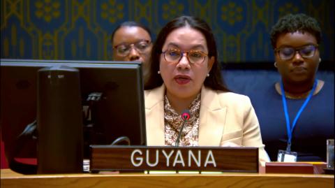 Her Excellency Carolyn Rodrigues-Birkett, Permanent Representative of Guyana to the UN 