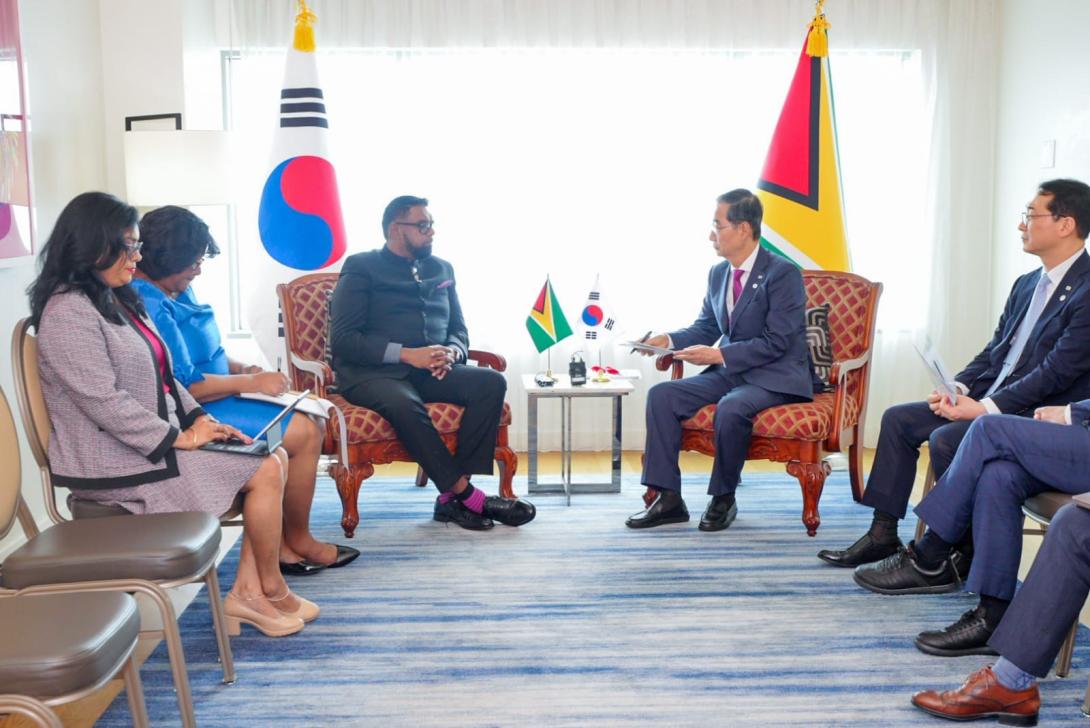 His Excellency President Dr Irfaan Ali Held A Meeting With The Prime ...